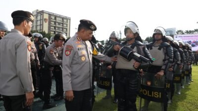 Polda Jatim Kerahkan 706 Personel Saat Pelantikan Kepala Daerah
