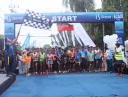 Ribuan Pelari Meriahkan Tetralogi East Java Running Festival di Kota Kediri