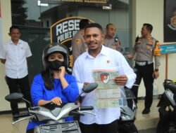 6 Korban Pencurian Motor Terima Kembali Kendaraan di Polres Bondowoso