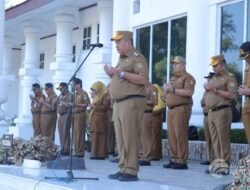 Bupati Asahan Pimpin Apel Perdana