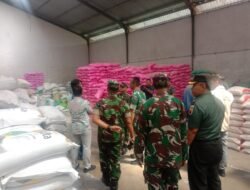 Jamin Stok Beras, Dandim Probolinggo Monitoring Penggilingan Padi
