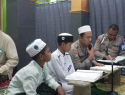 Anggota Polsek Winongan Gelar Safari Ramadhan dan Ngaji Bareng