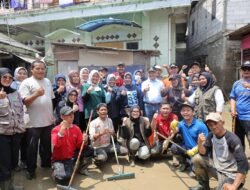 Babihoe Tinjau Kampung Lebak Terdampak Banjir 3 Meter
