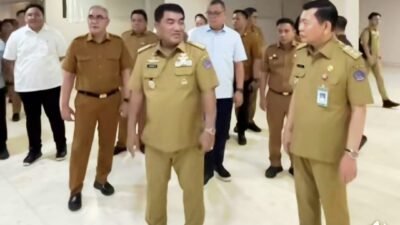 Bersama Wagub, Gubernur Sulut Sidak ke Seluruh Ruang Kerja