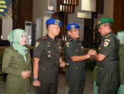 Kodam Brawijaya Sertijab Dua Perwira Menengah