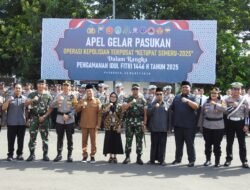 Dandim Pasuruan Hadiri Apel Operasi Ketupat 2025