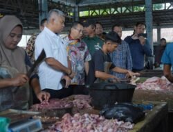 Sidak Pasar, Forkopimda Asahan Tinjau Harga Bapok