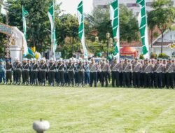 Pangdam Brawijaya Hadiri Apel Ops Ketupat di Gedung Grahadi