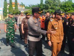 Kodim Probolinggo dan Forkopimda ikuti Apel Ops Ketupat Semeru