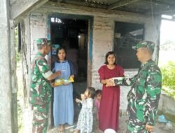 Koramil Winongan Salurkan Zakat Fitrah kepada Warga yang Berhak