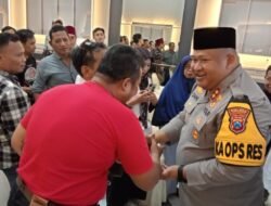 Kapolres Pasuruan Buka Puasa Bersama  Wartawan