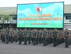 Ini Pesan Kasdam saat Pimpin Apel Pemberangkatan Cuti Lebaran