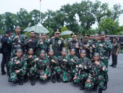 700 Siswa Bintara Resmi Sandang Pangkat Sersan Dua