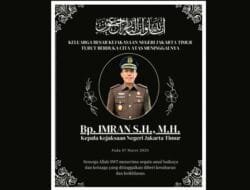 Berita Duka, Kajari Jakarta Timur Meninggal Dunia