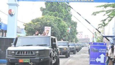 Kirab Rantis Maung di Lanud Husein Sastranegara Bandung