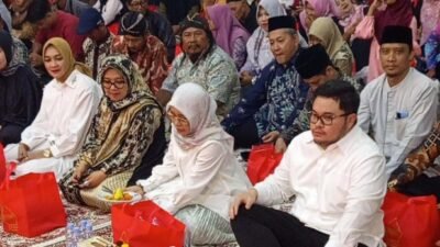 Berkah Ramadan, Bupati Kediri Bantu Warga Saat Bukber 