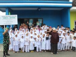 Kodim 0819/Pasuruan Salurkan Zakat Untuk Yayasan Panti Asuhan Yatim Al-Barokah