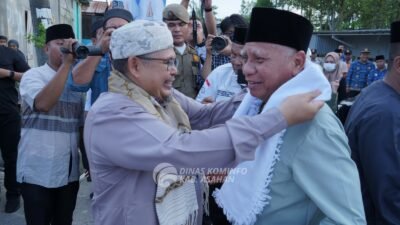 Bupati Asahan Sambut Wagub Sumut di Safari Ramadan 2025