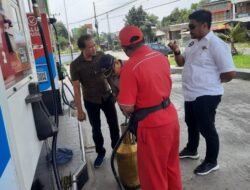 Polres Kediri Kota Sidak SPBU Saat Kasus Pertamax Oplosan Jadi Sorotan