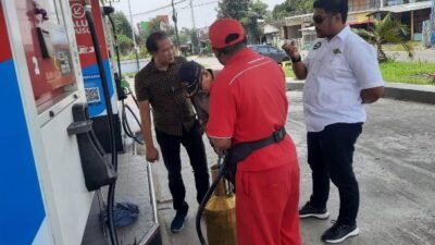 Polres Kediri Kota Sidak SPBU Saat Kasus Pertamax Oplosan Jadi Sorotan