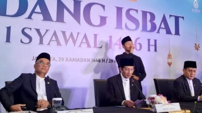 Sidang Isbat Kemenag: Idul Fitri 1446 H Senin 31 Maret 2025