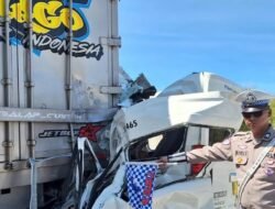 Diduga Sopir Mengantuk, Kecelakaan Maut Terjadi di Tol Cisumdawu