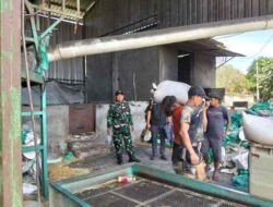 Kodim Probolinggo Sukseskan Program Serapan Gabah Petani