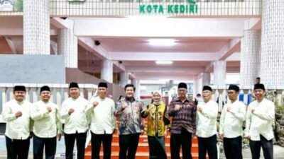 Forkopimda Kota Kediri Silaturahmi ke Ulama Ponpes Wali Barokah