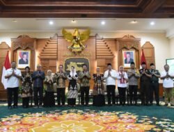 Pemkab Sidoarjo Hadiri Halal Bihalal Bersama Gubernur Jatim