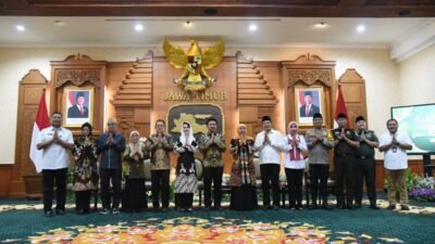 Pemkab Sidoarjo Hadiri Halal Bihalal Bersama Gubernur Jatim