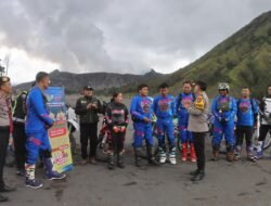 Kapolres Probolinggo Patroli Dialogis di Gunung Bromo