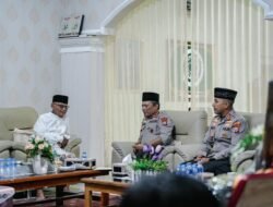 Kapolda Jatim Silaturahmi ke Ketua Umum MUI di Kota Kediri