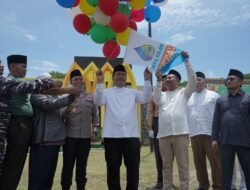 Bupati Asahan Melepas Parade Kafilah MTQ ke-56 Tingkat Kabupaten Asahan