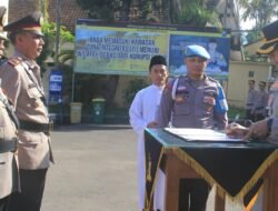 AKP Iwan Setyo Budi Resmi Jabat Kabag Ops Polres Kediri Kota