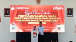 KPU Tetapkan Nanik-Suyatni Jadi Bupati dan Wabup Magetan