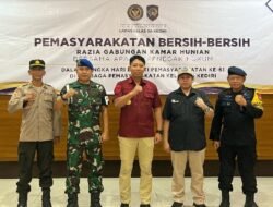 Zero Halinar Jadi Target, Lapas Kediri Gelar Razia Gabungan