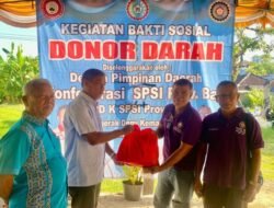 May Day 2025, KSPSI Bali Gelar Donor Darah dan Bagikan Sembako