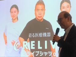 Keren! Penemu Jepang Perkenalkan ‘Relive Wear’, Pakaian Kesehatan Berteknologi Canggih