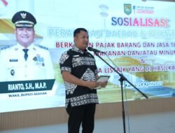 Wabup Asahan Resmi Buka Sosialisasi Perda dan Perbup PBJT