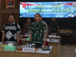 Wakil Bupati Asahan Hadiri Rakornis TMMD ke-124
