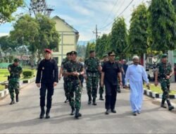 Kalapas Jember Hadiri Upacara Pemberangkatan Satgas Rajawali III