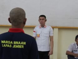 Penuhi Hak Integrasi WBP, Lapas Jember Gelar Sidang TPP
