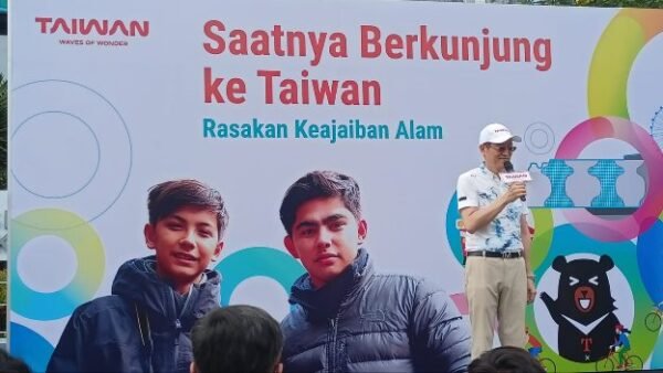 Gandeng Influencer Indonesia, Taiwan Promosi Pariwisata di Car Free Day Jakarta