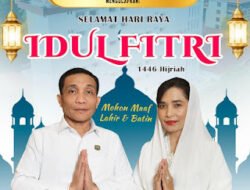 Kabadiklat Kejaksaan RI Ucapkan Selamat Idul Fitri 2025