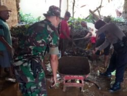 Banjir dan Longsor Terjang Kediri, TNI-Polri Kerahkan Tim Bantu Warga