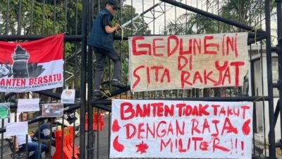 Penunjukan Plh Sekda Dikecam! BEM Banten Bersatu Tuding Gubernur Salah Langkah