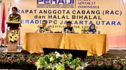 DPC Peradi SAI Jakut Gelar RAC dan Halalbihalal, Obstruction of Justice Jadi Sorotan Jelang Munas