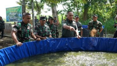 Danrem 081/DSJ Tinjau Pilot Project Ketahanan Pangan Terpadu
