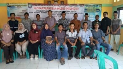 Dukung Inpres 9/2025, Desa Padang Petron Resmi Dirikan Koperasi Merah Putih