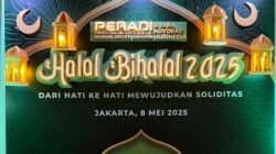 Kompak dan Solid, DPC Jakarta Utara Hadiri Halal Bihalal DPN Peradi-SAI